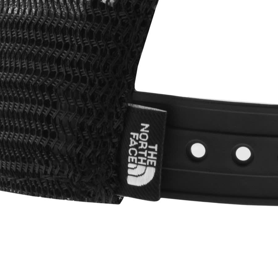 Alternative Image for ProductThe North Face Logo Trucker Cap Black3
